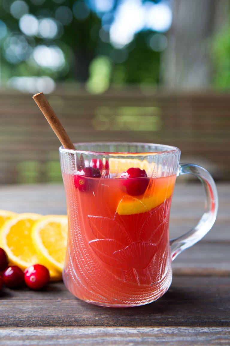 Slow Cooker Cranberry Apple Cider